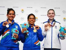CWG 2018: તેજસ્વીની સાવંત બાદ અનીશે તાક્યું ગૉલ્ડ પર નિશાન, ભાતરના ખાતામાં કુલ 16 ગૉલ્ડ