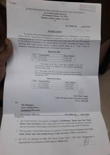 એક મહિલા સહિત પાંચ ગુજરાતી પોલીસ અધિકારીની IPS તરીકે બઢતી