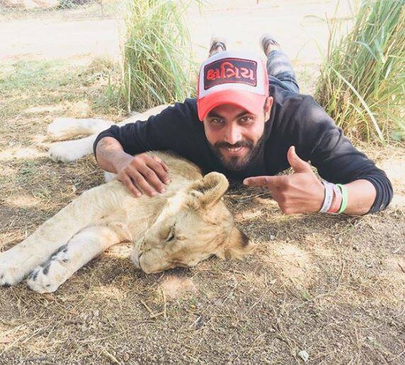 સાઉથ આફ્રિકા પ્રવાસ દરમિયાન જાડેજાએ આ તસવીર શેર કરી હતી.