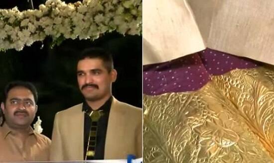 આટલી સાહેબી જો છલકાતી હોય તો એની સુરક્ષા પણ કરવી જોઇએ. એમ વિચારીને એણે અનેક બોડીગાર્ડ પણ રાખ્યા હતા. પાકિસ્તાનમાં દુલ્હાએ રૂપિયા 25 લાખના સોનાના જુતા, ટાઇ અને કપડાં પહેરી નિકાહ પઢ્યા હતા જેનો ફોટો સોશિયલ મીડિયામાં વાયરલ થયો હતો. 