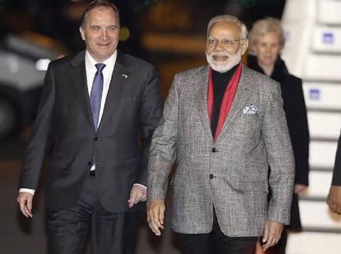 સ્વીડનના PMએ મોદીનું સ્વાગત માત્ર હિન્દીમાં બોલીને નહીં લખીને પણ કર્યું સ્વીડનના PMએ મોદીનું સ્વાગત માત્ર હિન્દીમાં બોલીને નહીં લખીને પણ કર્યું