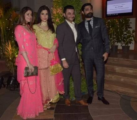 સંજય કપૂર પણ આ પાર્ટીમાં હાજર રહ્યા હતાં. 