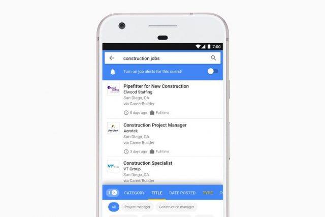 આ માટે તમારે ગૂગલ એપ કે ગૂગલ ક્રોમ બ્રાઉઝરમાં ઈચ્છા મુજબની જોબ શોધવાની છે અને પછી તમારી સામે એક લિસ્ટ આવી જશે. જોબ સર્ચમાં પૂછેલી જોબ અંગેની સંપૂર્ણ માહિતી હશે. સાથે જો તમારી પાસે સમય ન હોય તો તમે જોબ સેવ કરી શકો છો અને બાદમાં અપ્લાય કરી શકો છો. Google Job Searchની સૌથી મોટી ખાસિયત એ છે તમને લોકેશન બેસ્ડ રિઝલ્ટ મળશે. જોબ સર્ચ કરવા પર તમને 3 કેટેગરી મળશે- જોબ, સેવ્ડ અને અલર્ટ.