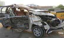 વડોદરા: બારડોલીના પરિવારની કારનો હાઈવે પર થયો ભયાનક અકસ્માત, માતા-પુત્રનું મોત