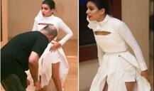 આ અભિનેત્રી માટે માથાનો દુખાવો બન્યો ડ્રેસ, જુઓ કેવા થયા હાલ