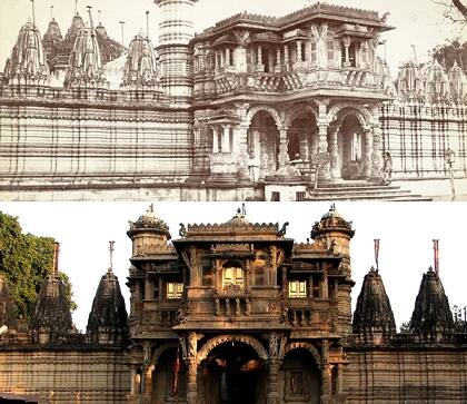 1858માં પ્રથમ વખત મ્યુનિસિપાલિટીની સત્તાવાર સ્થાપના થઈ હતી. જ્યારે 1859માં અમદાવાદના શાહપુર ખાતે રણછોડલાલ છોટાલાલે પહેલી કાપડ મિલ બાંધી હતી. આ ઉપરાંત 1864માં પ્રેમ દરવાજાનું બાંધકામ કરવામાં આવ્યું હતું અને મુંબઈથી અમદાવાદ સુધી રેલવે શરૂ થઈ હતી.