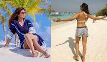 માલદિવમાં શિલ્પા શેટ્ટી આ રીતે માણે છે મજા, તસવીરોમાં જુઓ શિલ્પાનો હોટ અંદાજ