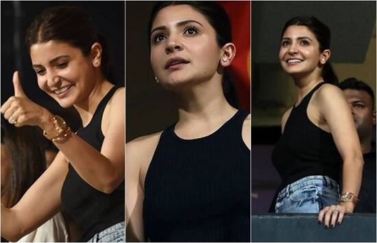 અનુષ્કા શર્મા આઈપીએલની દરેક મેચમાં વિરાટ કોહલીને ચિયર કરતી જોવા મળી રહી છે.