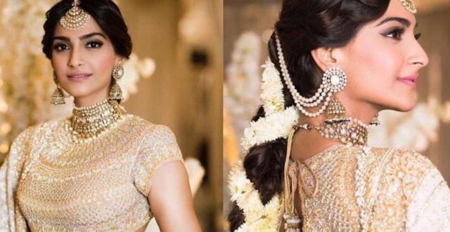 લહેંગાનાં કામ વિશે ડિઝાઇનરે જણાવ્યું કે, ‘સોનમે અમને 2 વર્ષ પહેલાં આ માટે ઓર્ડર આપ્યો હતો.’ સોનમે લહેંગાની સાથે કુંદન જ્વેલરી પહેરી હતી. સંગીત અને મહેંદી સેરેમનીનું ફંક્શન મુંબઈના સનટેક BKCમાં રાખવામાં આવ્યું હતું.