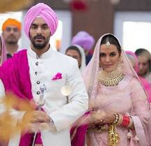 આ હોટ એક્ટ્રેસ પોતાનાથી બે વર્ષ નાના એક્ટરને પરણી, યુવક છે દેશના મહાન ક્રિકેટરનો પુત્ર