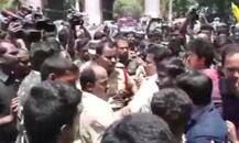 તિરુપતિમાં અમિત શાહના કાફલા પર હુમલો, ટીડીપીના કાર્યકર્તાએ લગાવ્યા ગો બેકના નારા