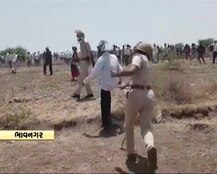 ભાવનગરમાં પોલીસે ખેડૂતને લાકડીઓથી ઝૂડ્યા, ટીયરગેસના શેલ છોડ્યા, જાણો વિગત