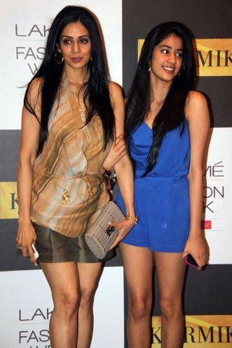 માતા શ્રીદેવી સાથે જાહન્વી