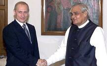 મોદીએ પુતિનને યાદ કરાવી વાજપેયી સાથેની મુલાકાત, જાણો શું કહ્યું