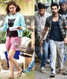 કંગના રનૌતની આગામી ફિલ્મ \'મેન્ટલ હૈ ક્યાં\'ના સેટ પરથી વાયરલ થઈ તસવીરો, જુઓ