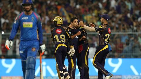 IPL: રાજસ્થાન રોયલ્સ IPLમાંથી બહાર, કોલકત્તાએ 25 રને હરાવ્યું IPL: રાજસ્થાન રોયલ્સ IPLમાંથી બહાર, કોલકત્તાએ 25 રને હરાવ્યું