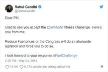 કોહલી બાદ રાહુલ ગાંધીએ પણ PM મોદીને આપી મોટી ચેલેન્જ, કહ્યું- પેટ્રોલ-ડિઝલના ભાવ ઓછા કરો નહીં તો કૉંગ્રેસ કરશે પ્રદર્શન