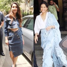 સાડી સાથે શર્ટ પહેરી ફિલ્મ \'વીરે દી વેડિંગ\'ના પ્રમોશનમાં પહોંચી સોનમ કપૂર, જુઓ તસવીરો