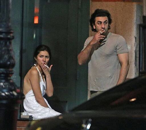 આ ઉપરાંત રણબીર અને માહિરા પણ સિગારેટ પીતા ક્લિક થયાં હતાં. તે સમયે આ ઘટના ટોક ઓફ ધ ટાઉન રહી હતી.