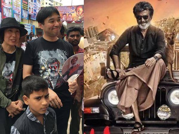  આ કપલને રજનીકાંતની ફિલ્મોનો એટલો ક્રેઝ છે કે સવારથી લઈને અડધો દિવસ પત્યો ત્યાં સુધી બે વાર ફિલ્મ જોઈ ચુક્યું છે અને હવે ત્રીજો શૉ પણ જોશે. તેમણે જણાવ્યું કે તે રજનીકાંતની સ્ટાઈલ, એક્શન અને સાદગીને અત્યંત વધારે પસંદ કરે છે. 