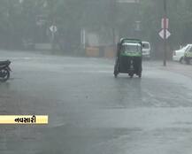 દક્ષિણ ગુજરાતમાં સુરત, તાપી અને નવસારીમાં ધોધમાર વરસાદ, ખેડૂતોમાં ખુશીનો માહોલ