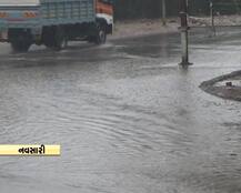 દક્ષિણ ગુજરાતમાં સુરત, તાપી અને નવસારીમાં ધોધમાર વરસાદ, ખેડૂતોમાં ખુશીનો માહોલ