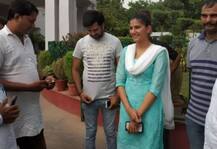 ડાન્સર સપના ચૌધરી કૉંગ્રેસ કાર્યાલય પહોંચી, પાર્ટી માટે કરી શકે છે પ્રચાર