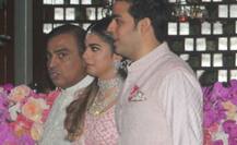 પ્રિ-એંગેજમેન્ટ પાર્ટી: આકાશ અંબાણીનો ‘શાહી’ અંદાજ, ગુજરાતી સ્ટાઈલમાં જોવા મળી શ્લોકા મહેતા