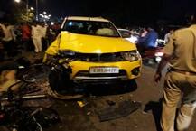 સુરતઃ લક્ઝુરીયસ કારે પુલ પર બાઈકને ઉડાવતાં ત્રણનાં મોત, કારમાં કપલ શું કરતું હતું તે જાણીને લાગશે આઘાત