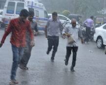 Pics: સુરતમાં વરસાદની ધમાકેદાર એન્ટ્રી, વરસાદમાં આવો હતો માહોલ