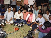 ગાંધીનગર: યુવા નેતા હાર્દિક, અલ્પેશ અને જિજ્ઞેશના ધરણાં સમાપ્ત, દારૂબંધીના કાર્યક્રમો રાજ્યભરમાં રહેશે યથાવત