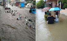 ઉમરગામના આવા છે ભયાનક દ્રશ્યો: ધમાકેદાર બેટિંગ સાથે 13 કલાકમાં 13 ઈંચ વરસાદ