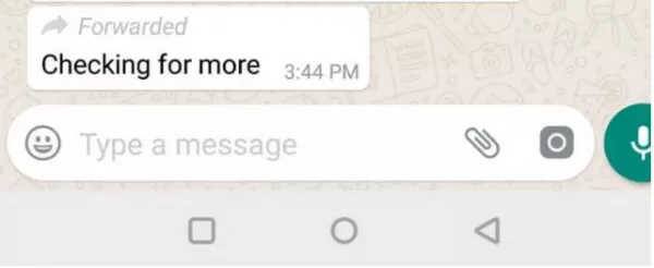 વૉટ્સએપ છેલ્લા કેટલાય દિવસોથી મેસેજ અને ખોટી માહિતીને લઇને સંઘર્ષ કરી રહ્યું હતું. ઉલ્લેખનીય છે કે, આ મુદ્દો કેટલાય દિવસોથી સોશ્યલ મીડિયા પર છવાયેલો છે. જેને જોતા વૉટ્સએપે અંતે આ પગલુ ભર્યુ છે. ખરેખરમાં વૉટ્સએપમાં ફિચરને લાવવું ખુબજ કઠીન હતું કેમકે વૉટ્સએપના દરેક મેસેજ એન્ડ ટુ એન્ડ અનક્રિપ્ટેડ હોય છે. 