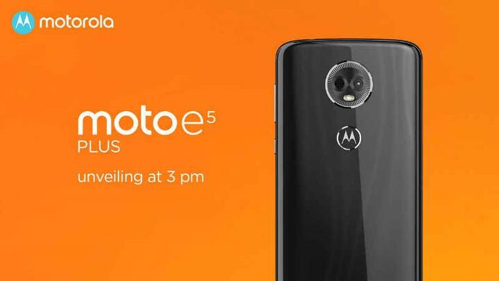 Moto e5 Plusની સાથે કંપનીએ મોટો ઈ5ને પણ લોન્ચ કર્યો છે. ફોનમાં 5.7 ઇંચની HD+ ડિસ્પ્લે સ્ક્રીન (1440x720) છે જેનો આસ્પેક્ટ રેશિયો 8:9 છે. સ્માર્ટફોનમાં 1.4 ગીગા હર્ટ્ઝવાળું ક્વાડ કોર સ્નેપડ્રેગન 425 પ્રોસેસર આપવામાં આવ્યું છે. ફોનમાં 2 જીબી રેમ અને 16 જીબી ઇન્ટરનનલ સ્ટોરેજ આપવામાં આવી છે. તેમાં માઈક્રો એસડી કાર્ડથી 128 જીબી સુધી વધારી શકાય છે. ફોનમાં 4000 mAh બેટરી આપવામાં આવી છે.