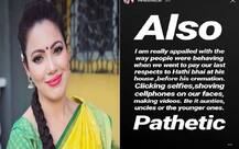 ‘ડૉ. હાથી’ની અંતિમક્રિયા વખતે ‘બબીતાજી’ને આવ્યો ગુસ્સો, જાણો શું હતું કારણ....