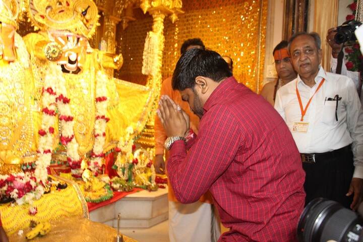 પાટીદાર નેતા હાર્દિક પટેલે પણ ભગવાન જગન્નાથજીના દર્શન કર્યા હતા.