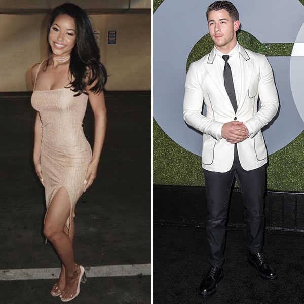 નિકનું અફેર ચેરીડી સાથે હતું, ચેરીડી બેકઅપ સિંગર અને ડાન્સર છે. ગયા નવેમ્બર મહિનામાં નિક અને ચેરીડીના અફેરની વાતો ચગી હતી.