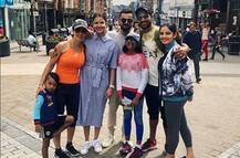 Pics: શિખર ધવનના પરિવાર સાથે ટીમના બીજા કયા કપલે ઈંગ્લેન્ડના રસ્તાઓ પર મજા માણી