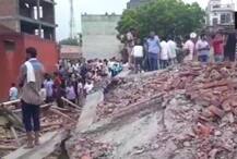 ગાઝિયાબાદ: પાંચ માળની નિર્માણધીન ઈમારત ધરાશાયી, એકનું મોત, અનેક મજૂરો દબાયા હોવાની આશંકા