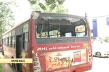 રીક્ષા હડતાળ: અમદાવાદના અનેક વિસ્તારોમાં AMTS બસના કાચ તોડ્યા, જાણો વિગત