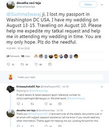 લગ્નના થોડા દિવસ પહેલાં જ અમેરિકામાં કેમ અટવાયો વરરાજા, સુષ્મા સ્વરાજે ખખડાવ્યો?