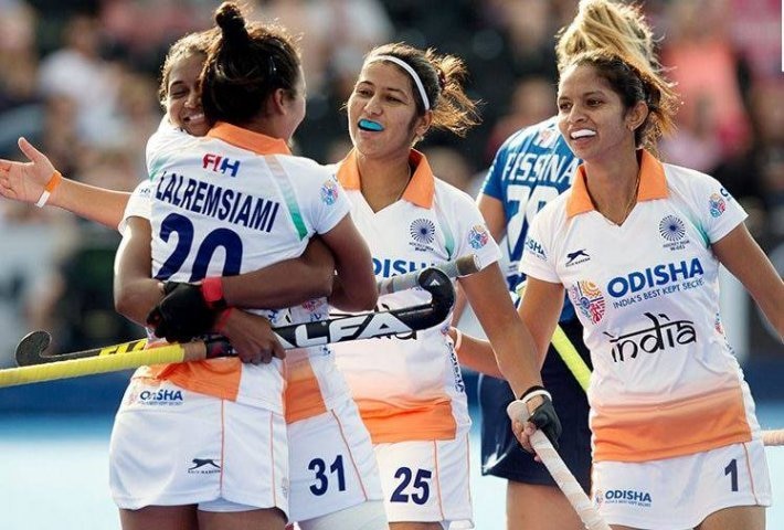 womens hockey wc india outclass italy 3 0 to enter quarters મહિલા હોકી વિશ્વકપઃ ઇટલીને 3-0થી હરાવીને ભારતીય ટીમ ક્વાર્ટર ફાઇનલમાં