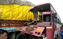 સાવરકુંડલાઃ વરસડા નજીક ST બસ અને ટ્રક વચ્ચે અકસ્માતમાં બેનાં મોત, 20 ઘાયલ