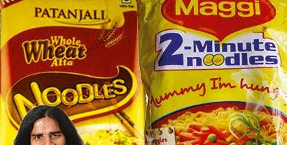2015માં મેગીમાં નિર્ધારીત માત્રાથી વધારે સીસું મળી આવ્યા બાદ તેના બજાર હિસ્સામાં ઘણો ઘટાડો થયો હતો. તે પહેલા નેસ્લેનો નૂડલ્સ બજારમાં આશરે 75% માર્કેટ પર કબજો હતો. આ દરમિયાન પતંજલિએ પણ નૂડલ્સ માર્કેટમાં ઉતારી હતી. જે બાદ મેગીનું વેચાણ ઘટવાની આશા વ્યક્ત કરવામાં આવતી હતી.