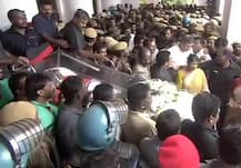 કરુણાનિધિના અંતિમ દર્શન દરમિયાન રાજાજી હૉલમાં ભાગદોડ, 2 લોકોના મોત, 40 ઘાયલ