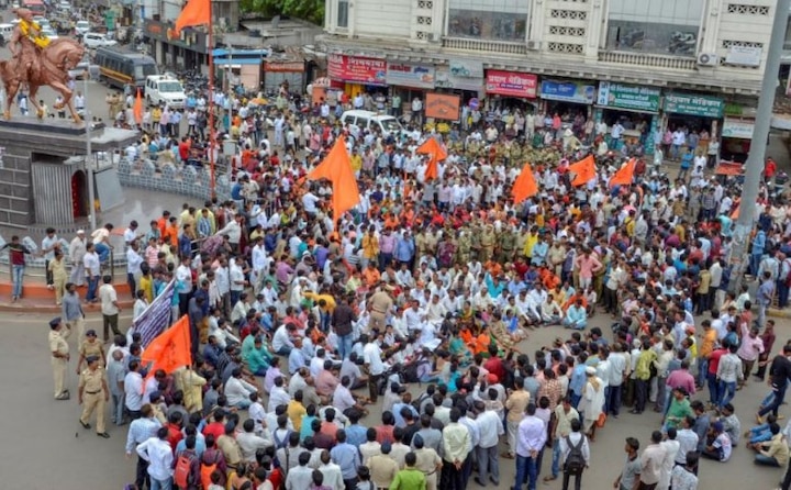 maratha andolan groups call for maharashtra bandh on thursday મરાઠા આંદોલનને બે વર્ષ પૂર્ણ થવા પર આજે ‘મહારાષ્ટ્ર બંધ’, ફડણવીસ સરકાર એલર્ટ