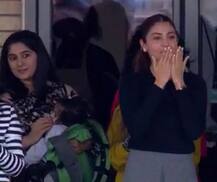 કોહલીએ સદી ફટકારતા અનુષ્કાએ આપી ફ્લાઈંગ કિસ, જુઓ તસવીરો