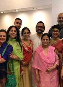 દંગલ ગર્લ અને ફેમિલી સાથે આમિર ખાને આ રીતે મનાવી ઈદ, જુઓ તસવીરો