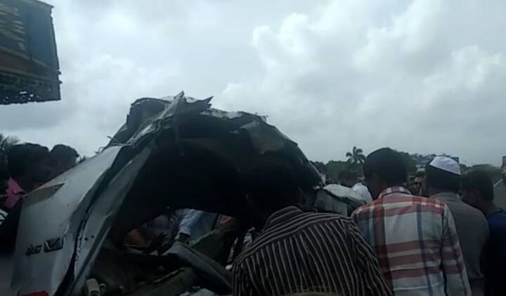  મુંબઈથી અમદાવાદ જતા હાઈ વે પર પલસાણા-કડોદરા નજીક આવેલા કરણ ગામના પીટાયા પાસે ઈનોવા કાર અને ટ્રક વચ્ચે ગમખ્વાર અક્સમાત સર્જાયો હતો.