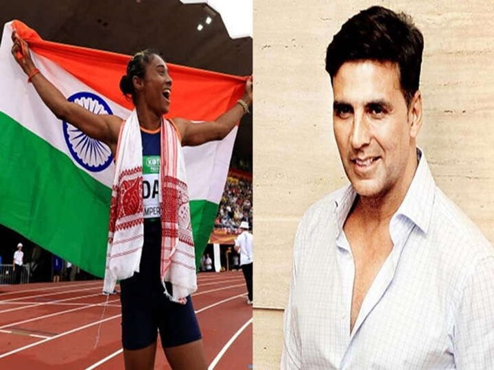 નવી દિલ્હીઃ બૉલીવુડમાં નેતા, અભિેનેતા અને સેલેબ્સની બાયૉપિકને સારી એવી સફળતા મળી રહી છે. હવે આ કડીમાં એક નવું નામ હિમા દાસનું જોડાયું છે. આસામની આ 18 વર્ષીય એથલિટ્સ હિમા દાસે તાજેતરમાજં આઇએએફની અંડર -20 ચેમ્પિયનશિપમાં 400 મીટર સ્પર્ધામાં ગૉલ્ડ જીત્યો હતો. તેની ટ્રેક રનિંગ ઉપલબ્ધિથી અક્ષય કુમાર ખુબ ખુશ થયો હતો. અક્ષયે એક કાર્યક્રમમાં જાહેરાત પણ કરી હતી કે તે હિમા દાસ પર બાયૉપિક બનાવવા માગે છે. 